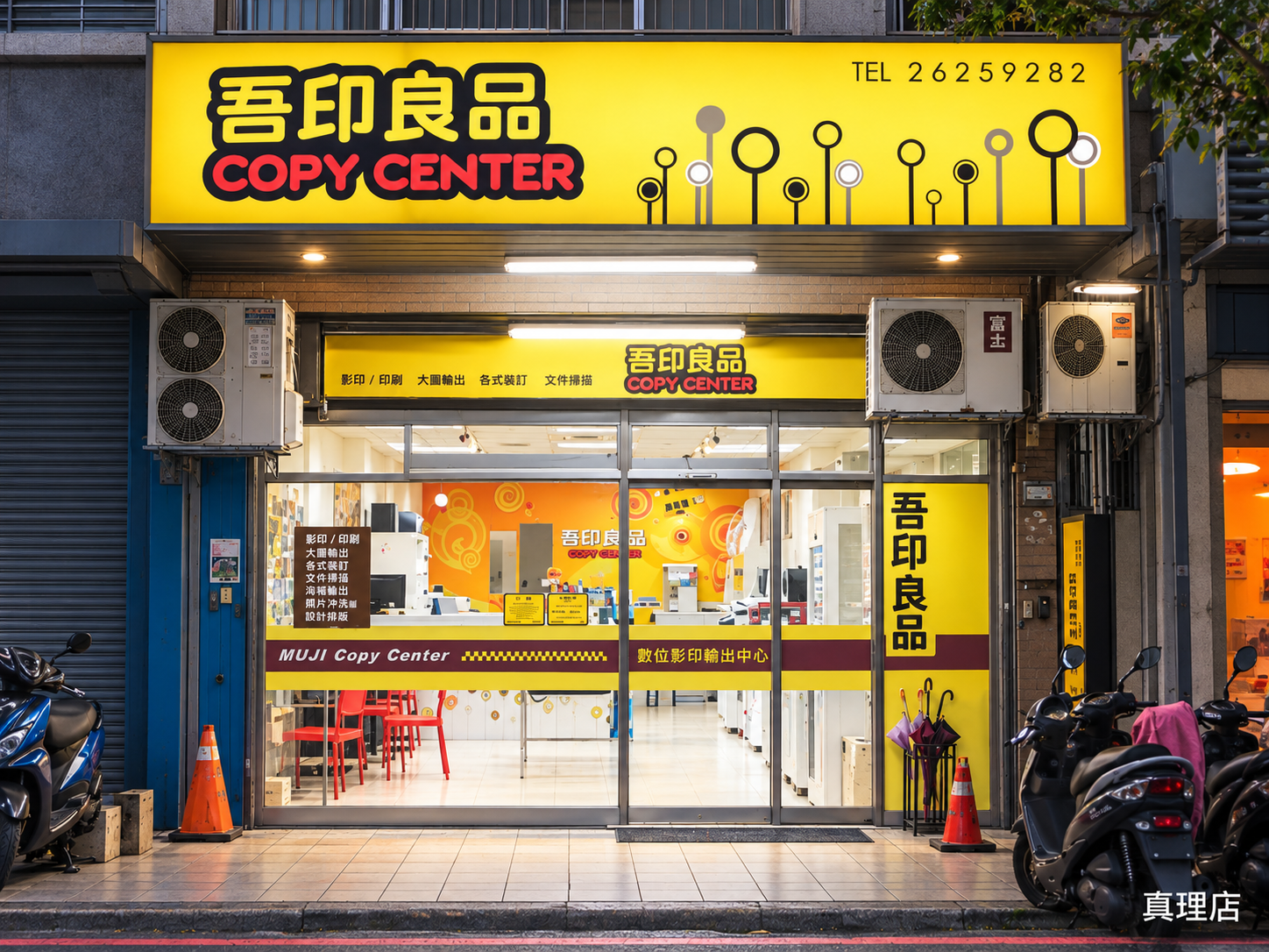 真理門市門市形象圖