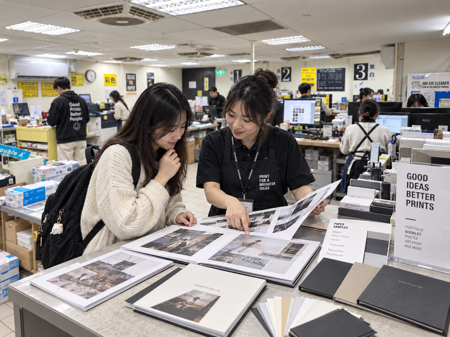 作品集與特殊印刷成品
